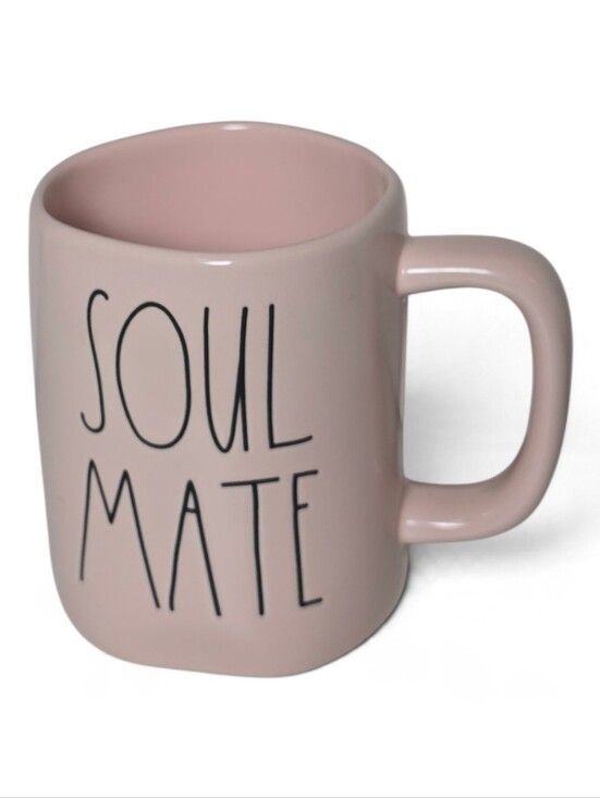 Rae Dunn Other - Rae Dunn SOUL MATE Pink Ceramic Mug Artisan Collection